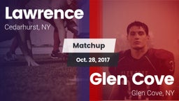 Matchup: Lawrence vs. Glen Cove  2017