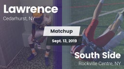 Matchup: Lawrence vs. South Side  2019