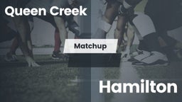 Matchup: Queen Creek vs. Hamilton  2016
