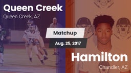Matchup: Queen Creek vs. Hamilton  2017