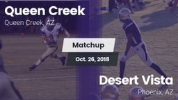 Matchup: Queen Creek vs. Desert Vista  2018