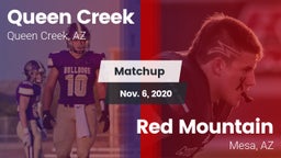 Matchup: Queen Creek vs. Red Mountain  2020