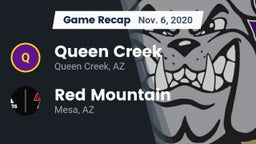 Recap: Queen Creek  vs. Red Mountain  2020