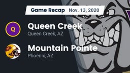 Recap: Queen Creek  vs. Mountain Pointe  2020