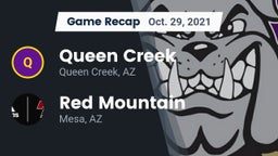 Recap: Queen Creek  vs. Red Mountain  2021