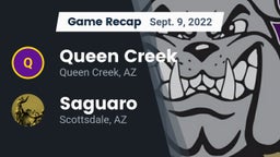 Recap: Queen Creek  vs. Saguaro  2022