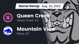 Recap: Queen Creek  vs. Mountain View  2023