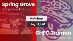 Matchup: Spring Grove vs. GHEC Truman 2019