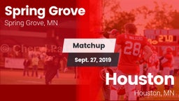 Matchup: Spring Grove vs. Houston  2019