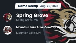 Recap: Spring Grove  vs. Mountain Lake Area-Comfrey Wolverines 2023