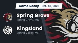 Recap: Spring Grove  vs. Kingsland  2023