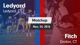 Matchup: Ledyard vs. Fitch  2016