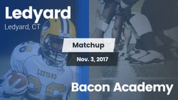Matchup: Ledyard vs. Bacon Academy 2017