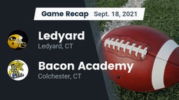 Recap: Ledyard  vs. Bacon Academy  2021