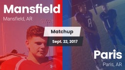 Matchup: Mansfield vs. Paris  2017