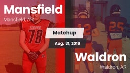 Matchup: Mansfield vs. Waldron  2018