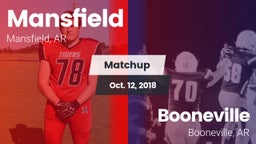 Matchup: Mansfield vs. Booneville  2018