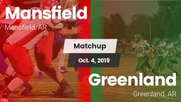 Matchup: Mansfield vs. Greenland  2019