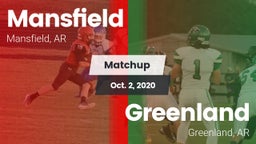Matchup: Mansfield vs. Greenland  2020