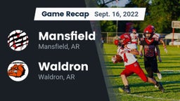 Recap: Mansfield  vs. Waldron  2022