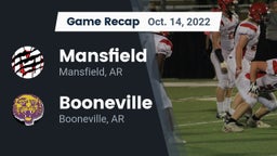 Recap: Mansfield  vs. Booneville  2022