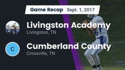 Recap: Livingston Academy vs. Cumberland County  2017