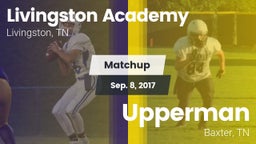 Matchup: Livingston Academy vs. Upperman  2017
