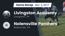 Recap: Livingston Academy vs. Nolensville Panthers 2017