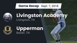Recap: Livingston Academy vs. Upperman  2018