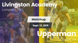 Matchup: Livingston Academy vs. Upperman  2019