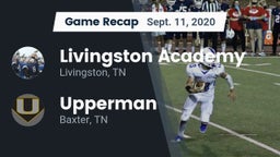 Recap: Livingston Academy vs. Upperman  2020