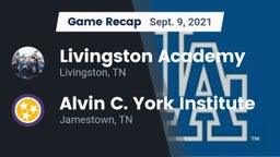 Recap: Livingston Academy vs. Alvin C. York Institute 2021