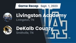 Recap: Livingston Academy vs. DeKalb County  2023