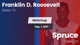 Matchup: FDR vs. Spruce  2017