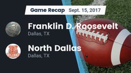 Recap: Franklin D. Roosevelt  vs. North Dallas  2017