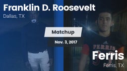 Matchup: FDR vs. Ferris  2017