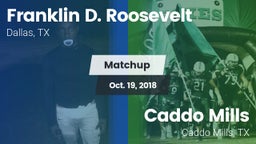 Matchup: FDR vs. Caddo Mills  2018