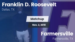 Matchup: FDR vs. Farmersville  2018