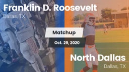 Matchup: FDR vs. North Dallas  2020