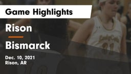 Rison  vs Bismarck  Game Highlights - Dec. 10, 2021