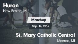 Matchup: Huron vs. St. Mary Catholic Central  2016