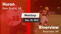 Matchup: Huron vs. Riverview  2016