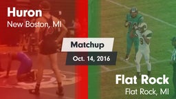 Matchup: Huron vs. Flat Rock  2016