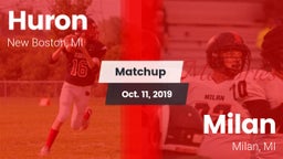 Matchup: Huron vs. Milan  2019