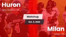 Matchup: Huron vs. Milan  2020