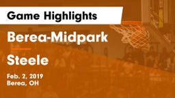 Berea-Midpark  vs Steele  Game Highlights - Feb. 2, 2019