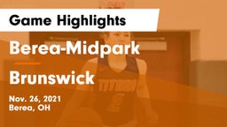 Berea-Midpark  vs Brunswick  Game Highlights - Nov. 26, 2021