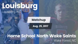 Matchup: Louisburg vs. Home School North Wake Saints 2017