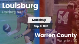 Matchup: Louisburg vs. Warren County  2017