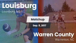 Matchup: Louisburg vs. Warren County  2016